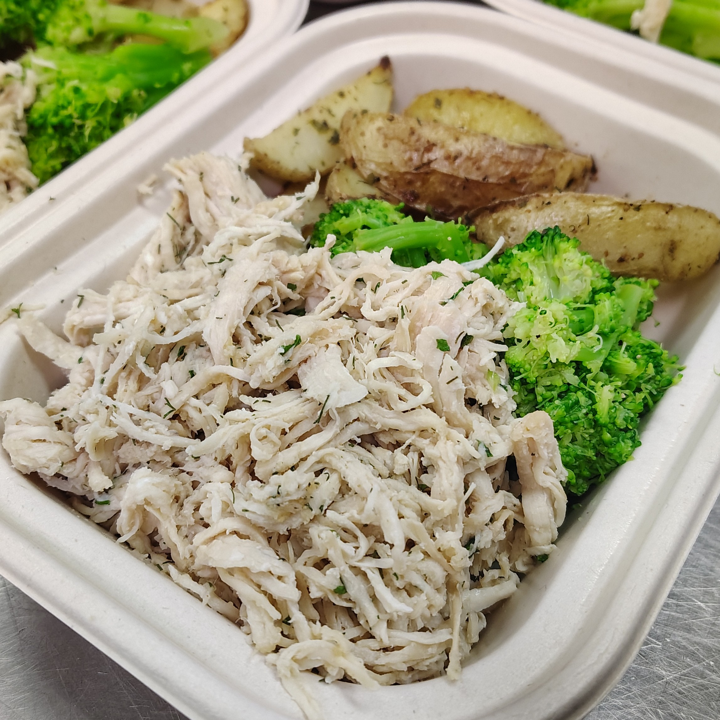 Ranch Chicken & Roast Potatoes (Low Carb & Vegetarian options available)